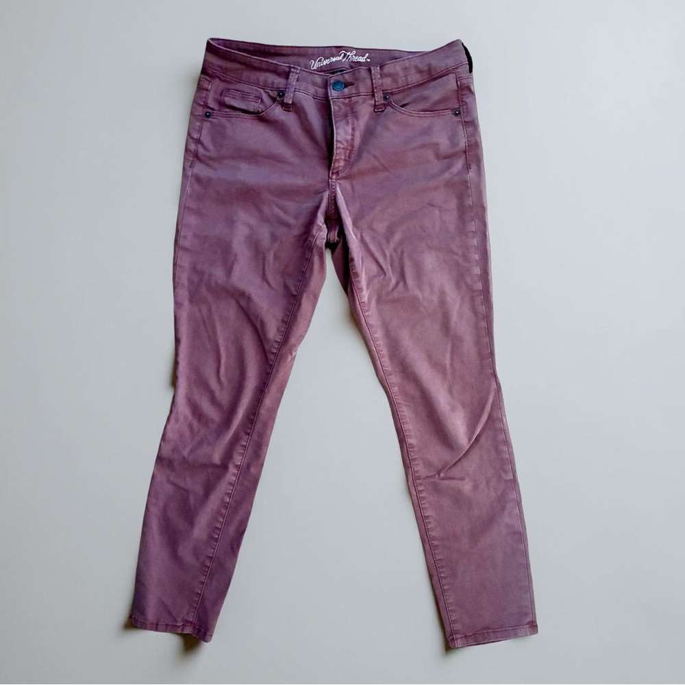 Universal Thread Women's Mauve Skinny Jeans